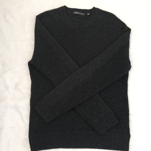 Vince gray crew neck cashmere sweater - Picture 10 of 10